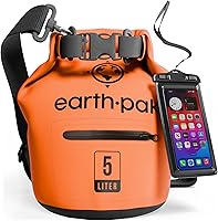 Vista 45 de Earth Pak Waterproof Dry Bag with Zippered Pocket - Waterproof Dry Bag Backpack Keeps Gear Dry