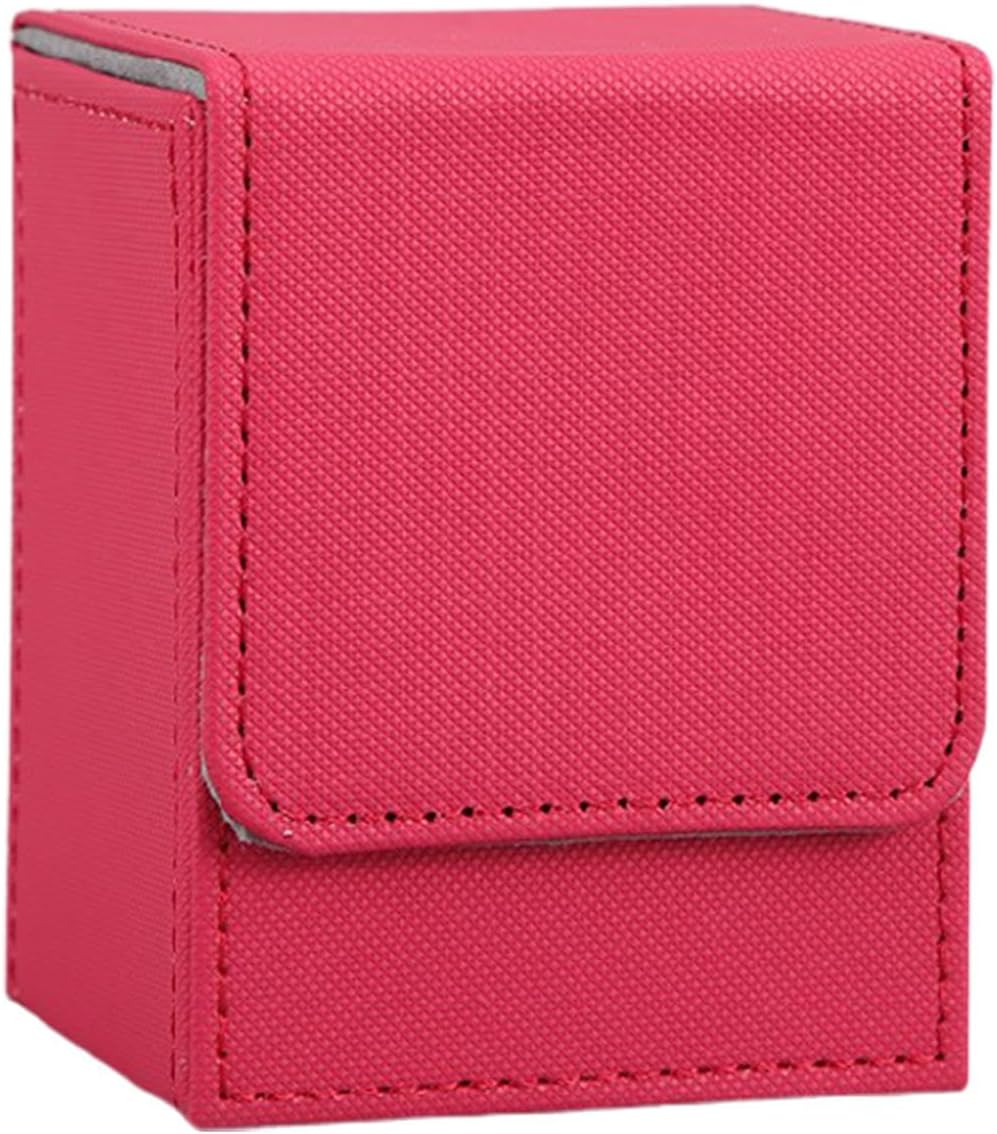 Card Deck Boxes Trading Card Storage Box for Sports Cards Trading Card Games Red|Toys & Hobbies|Collectible Card Games|CCG Supplies & Accessories|CCG Deck Boxes