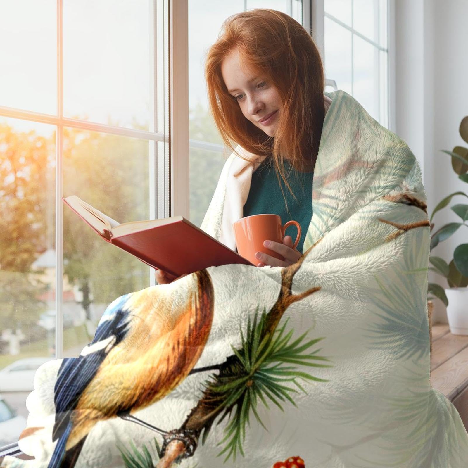 スローブランケット、ソフトブランケットとスロー、ブルークリスマスウィンタースノーフレーク、59x78.7インチ ソファ用スローブランケット、レディース ブランケット、鳥のクリスマスツリー、雪の結晶、59x78.7インチ Amazon｜女性用スローブランケット、カウチ ... ソフトスローブランケット、カウチスローブランケット、抽象的なクリスマスツリーブルー、59x51インチ