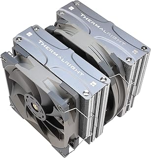 Thermalright FC140 CPU Air Cooler, 5 Heat Pipes, TL-C12 PRO-G and TL-D14X PWM Fan, Aluminium Heatsink Cover, AGHP Technology, for AMD AM4 AM5/Intel LGA 1150/1151/1155/1156/1200/2011/2066/1700
