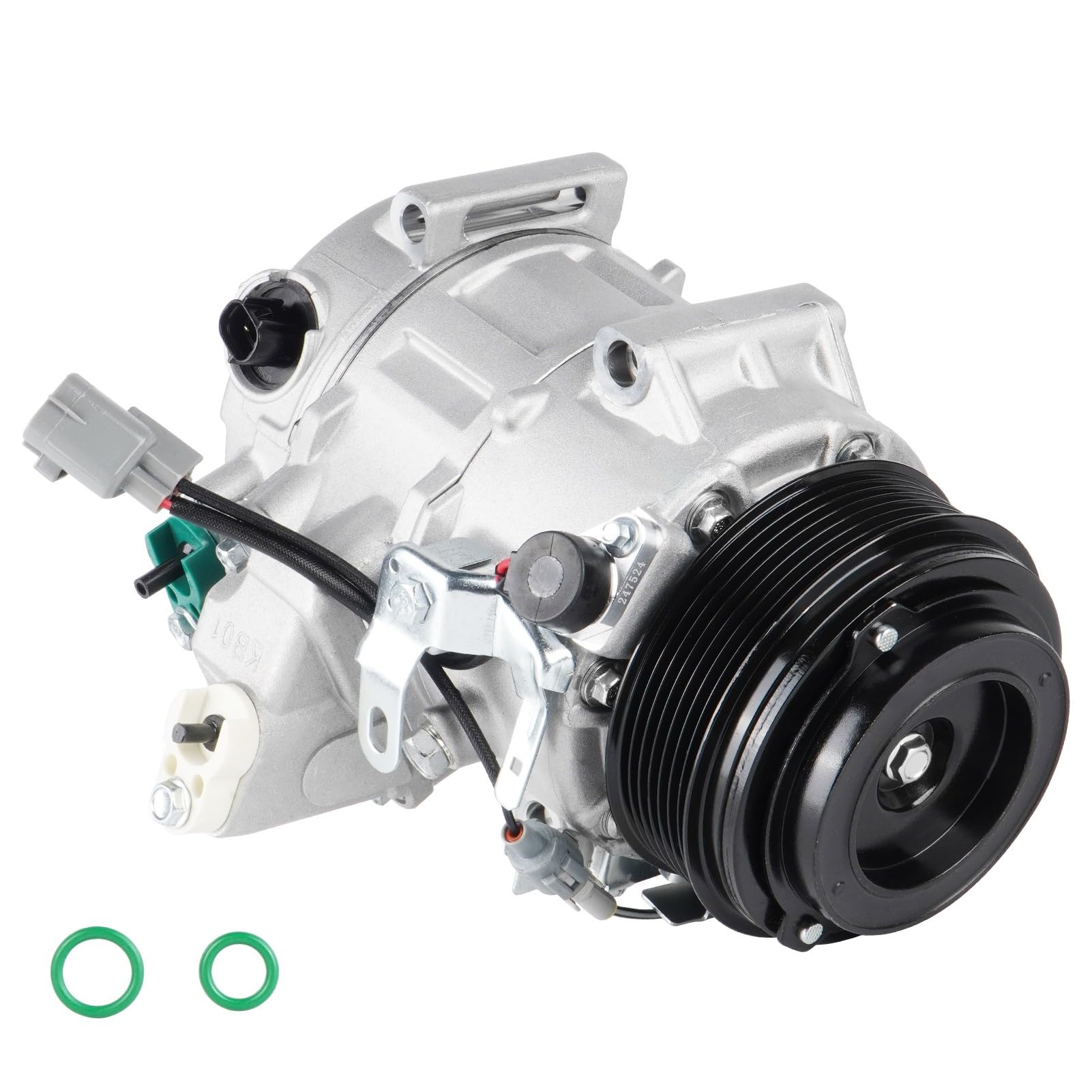 Photo 1 of Air Conditioner AC Compressor with Clutch for Toyota RAV4 3.4L 3.5L 2006 2007 2008 2009 2010 2011 2012, for Venza 3.5L 09 10 11 12 13 14 15 16, for Lexus ES350 3.5L 2007-2012