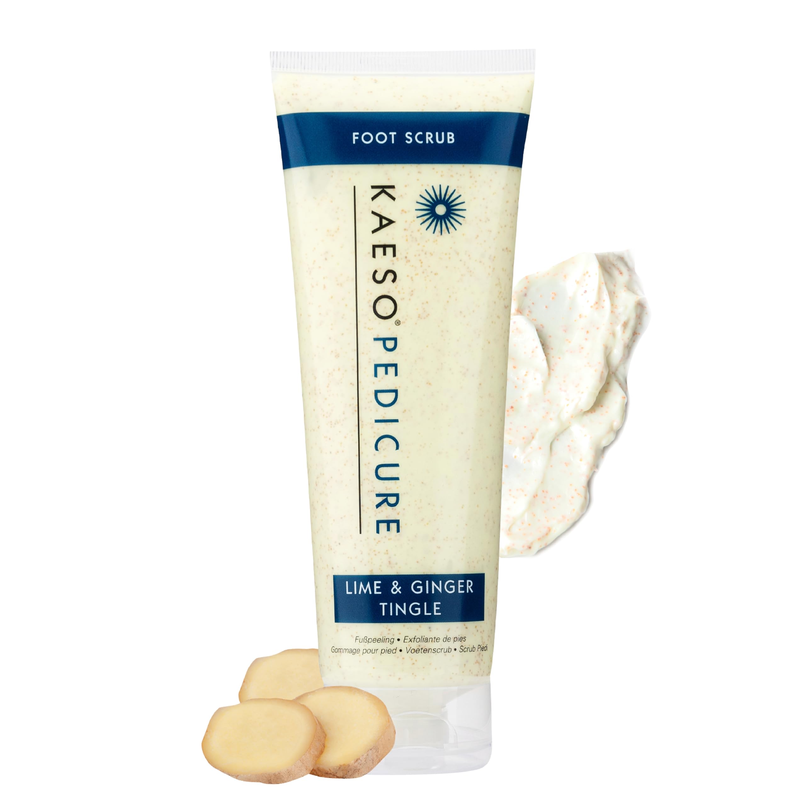 Kaeso Lime and Ginger Tingle Foot Scrub 250 ml