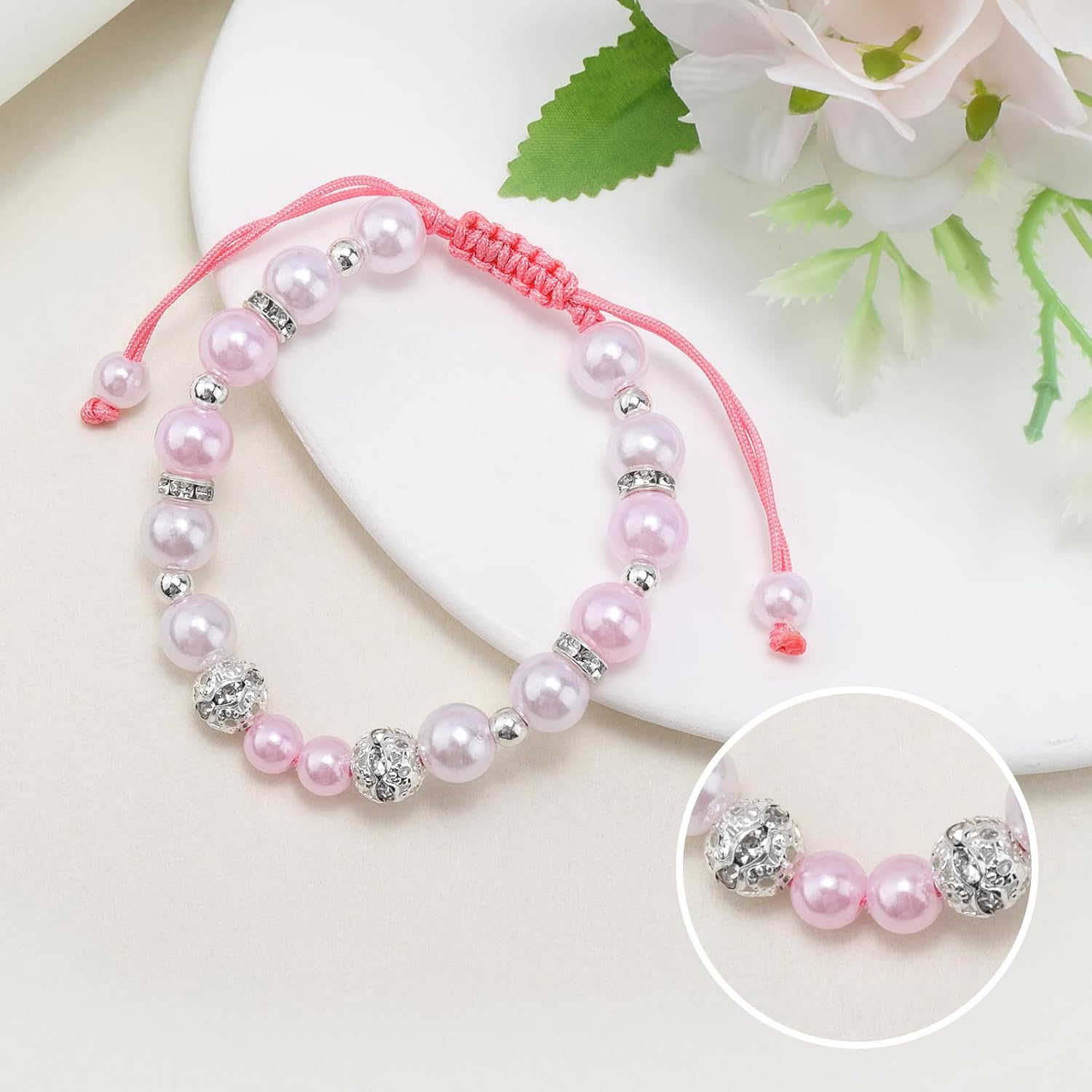 Long Distance Sister Beads Bracelets for Best Friend Bestie Bff Going Away Gift for Sister Beaded Bracelet for Women Long Distance Friendship Gifts Wedding Christmas Birthday Graduation Present - Image 2