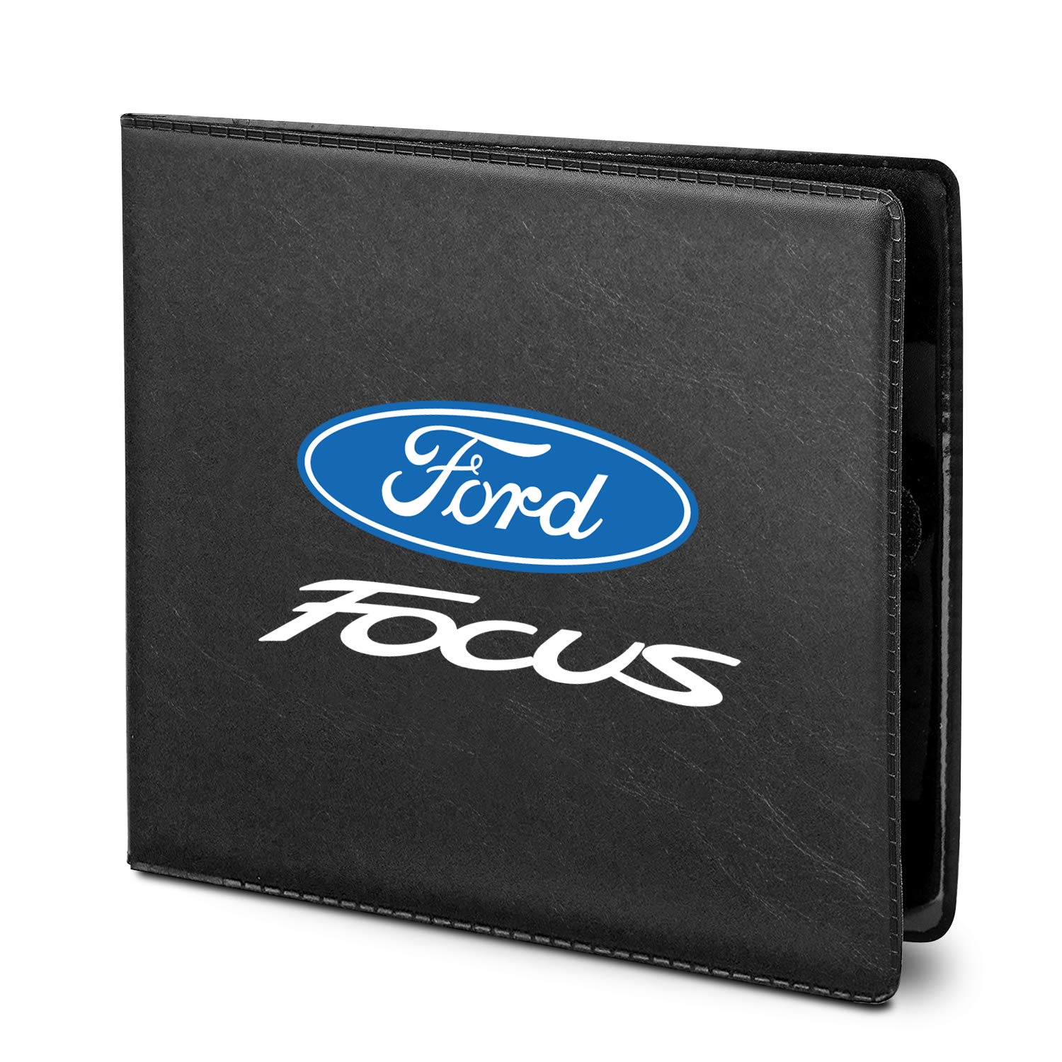 iPick Image for Ford Focus Car Auto Insurance Registration PU Leather Document Holder Wallet