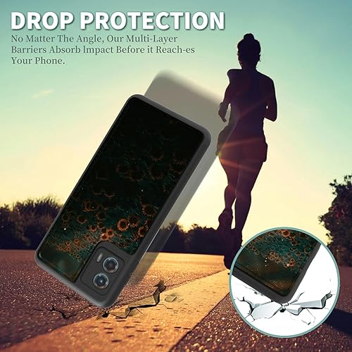 Miniatura 10 de Funda tipo cartera de mármol abstracto para Moto G 5G 2023 con tarjetero y bloqueo RFID, cierre magnético, funda delgada para Moto G 5G 2023