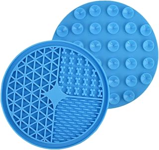 Dog Licking Mat - for with Suction Cups | Food Grade Slow Feeders and Licker Mat Maximum Grip