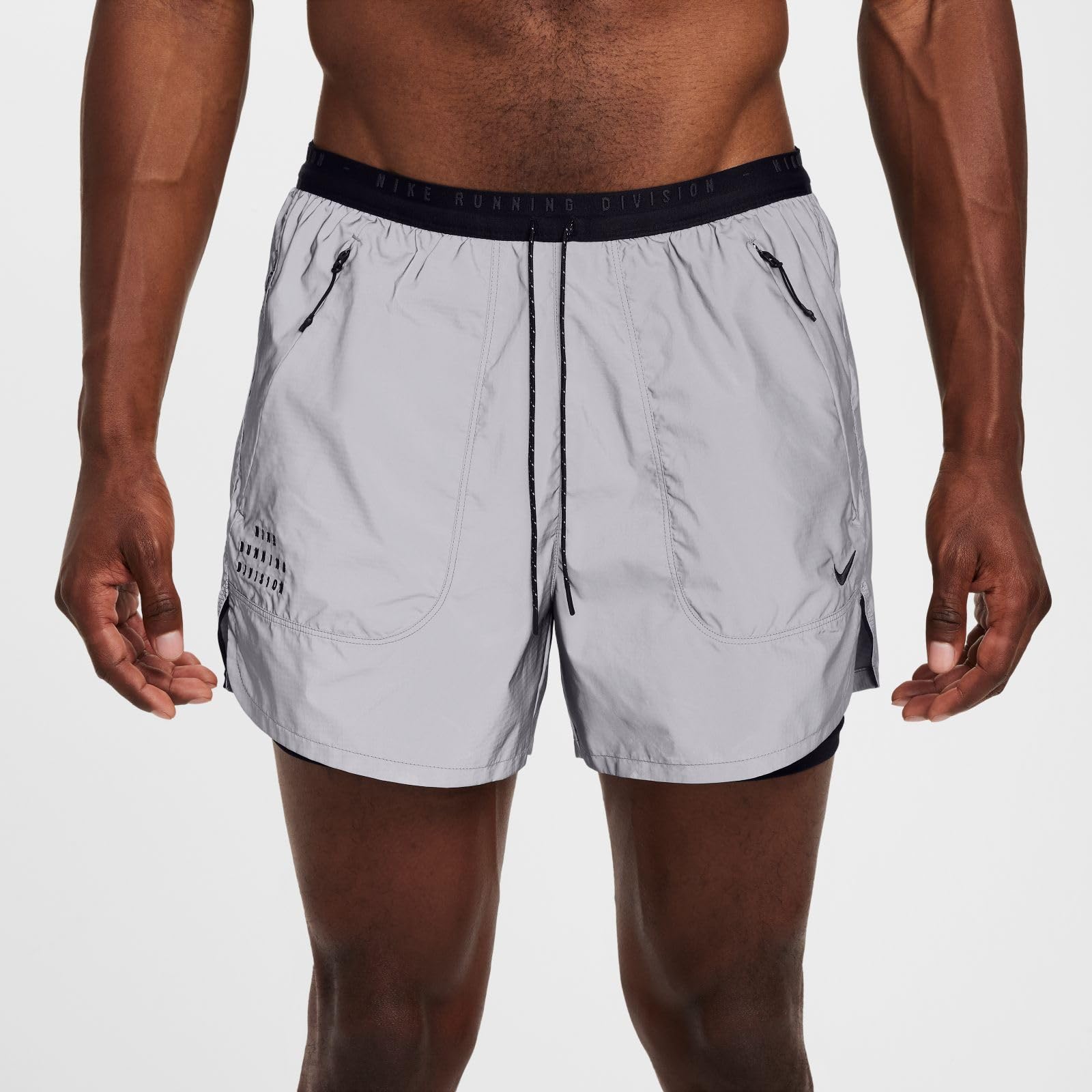 Nike - Nike Running Division Dri-Fit ADV Reflektierende 2-in-1-laufshorts (Ca. 10 Cm, Herren), Pantaloncini da Corsa 2 in 1 Uomo
