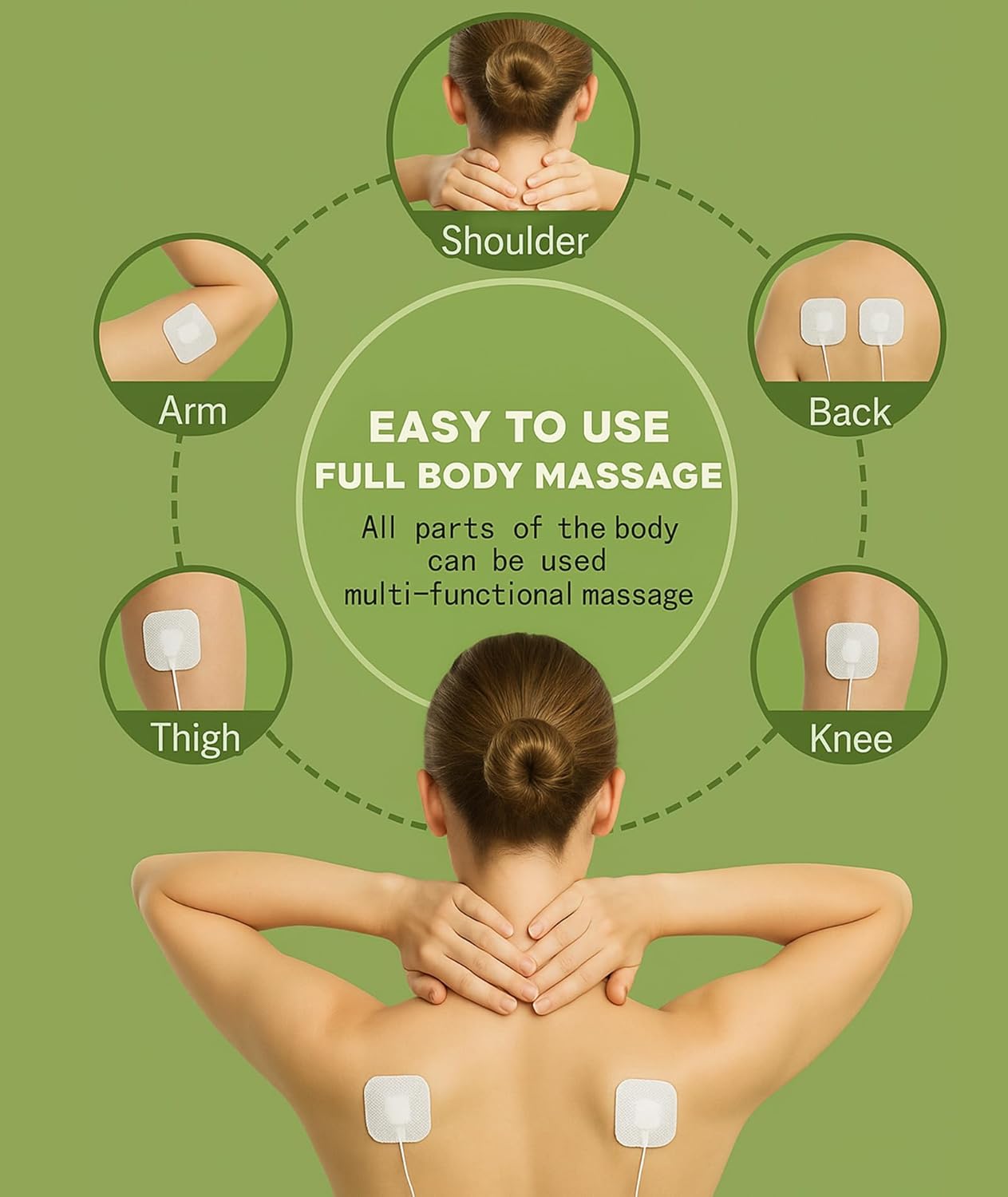 16pcs body massage, muscle massage, self-masked and reusable massageable massageable massage patch portable for portable muscle relaxation is perfect for the worker officer for tired and stress. 16pcs body massage, muscle massage, self-masked and reusable massageable massageable massage patch portable for portable muscle relaxation is perfect for the worker officer for tired and stress.