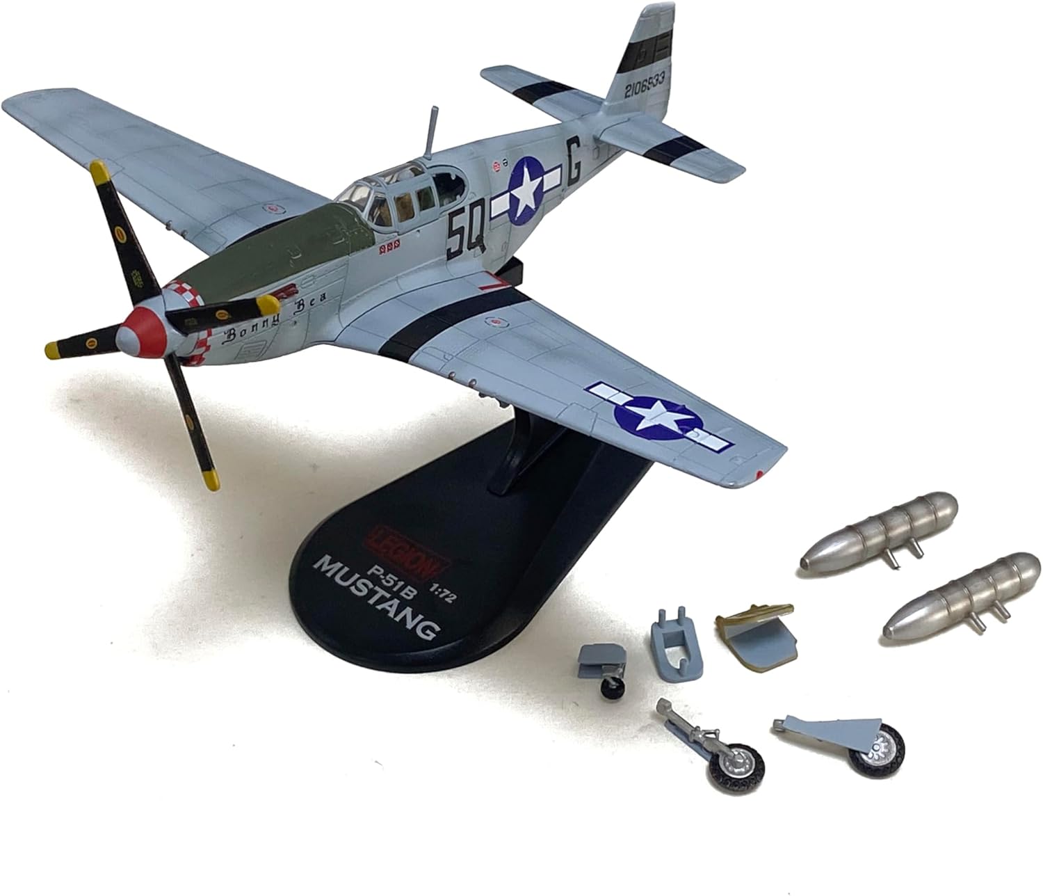 North American P-51 Mustang 1/72 Diecast Aircraft Model