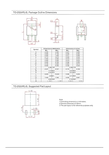 Miniatura 168 de Chanzon TL431 TO-92 Regulador de voltaje ajustable positivo IC, regulador positivo de tres terminales para administración de energía