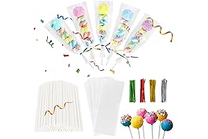 QTOP Candy Kabob Bags with Sticks
