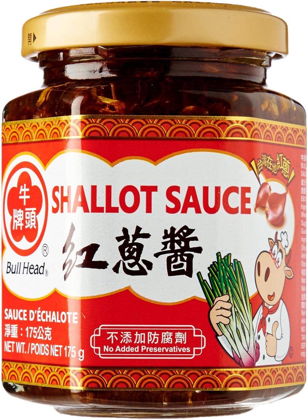 Bull Head Shallot Sauce 175 Gram, Pack of 1