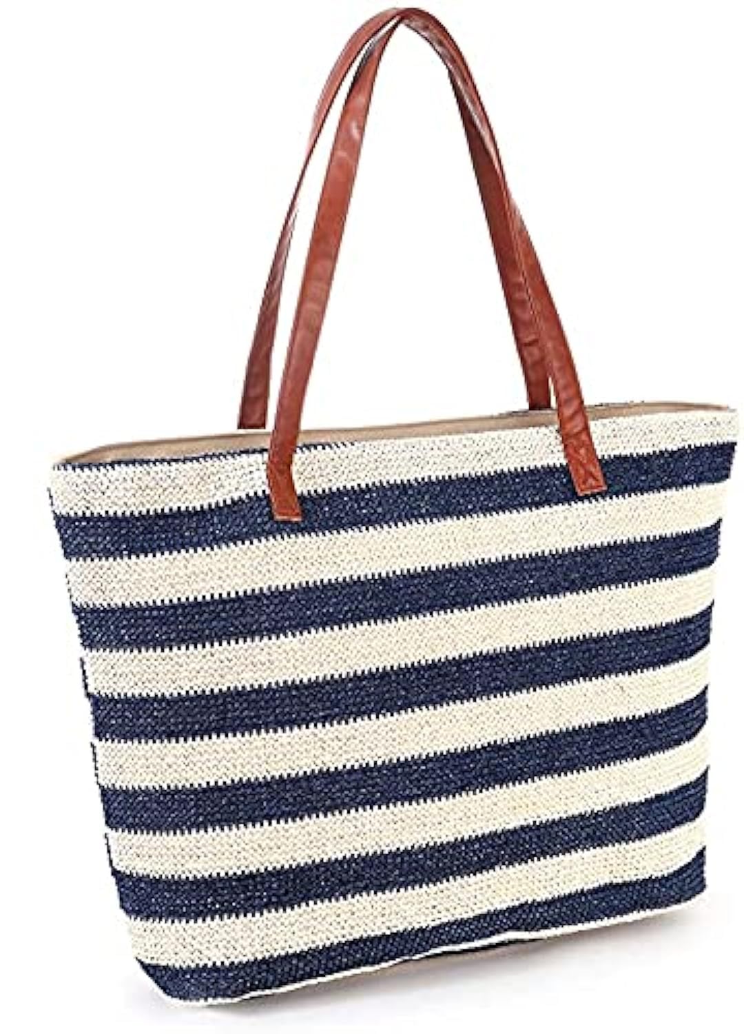 Beach Bag Totefor Women Waterproof Weekender Big Pool Tote Bag With Zipper, Inner Pocket,Lightweight, Large Capacity Top Zipper Closure.Beach Bag Waterproof sandproof