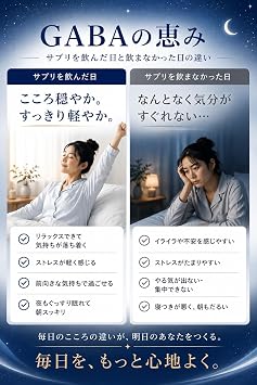 GABAの恵み GABA 300mg グリシン 100mg トリプトファン 100mg セントジョーンズワート 100mg セロトニン メラトニン３０日分 単品 × 2
