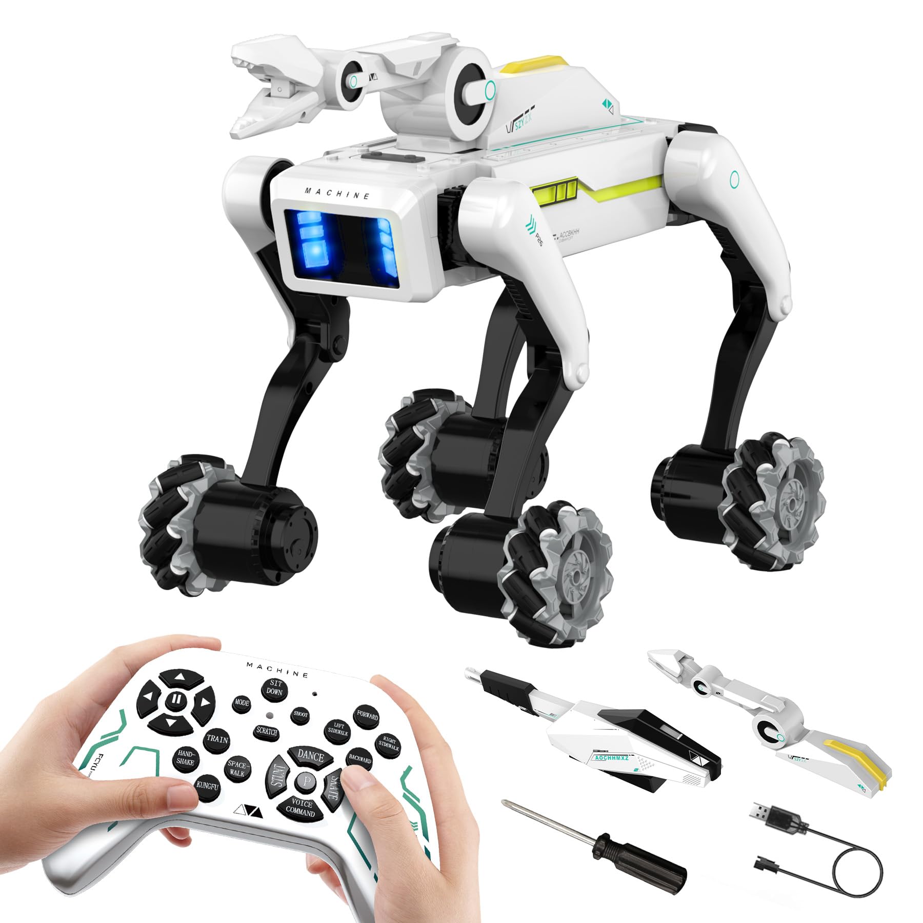 Amazon.com: EVADA 3 in 1 Robot Dog with Wheels Kit, 30+ Bionic