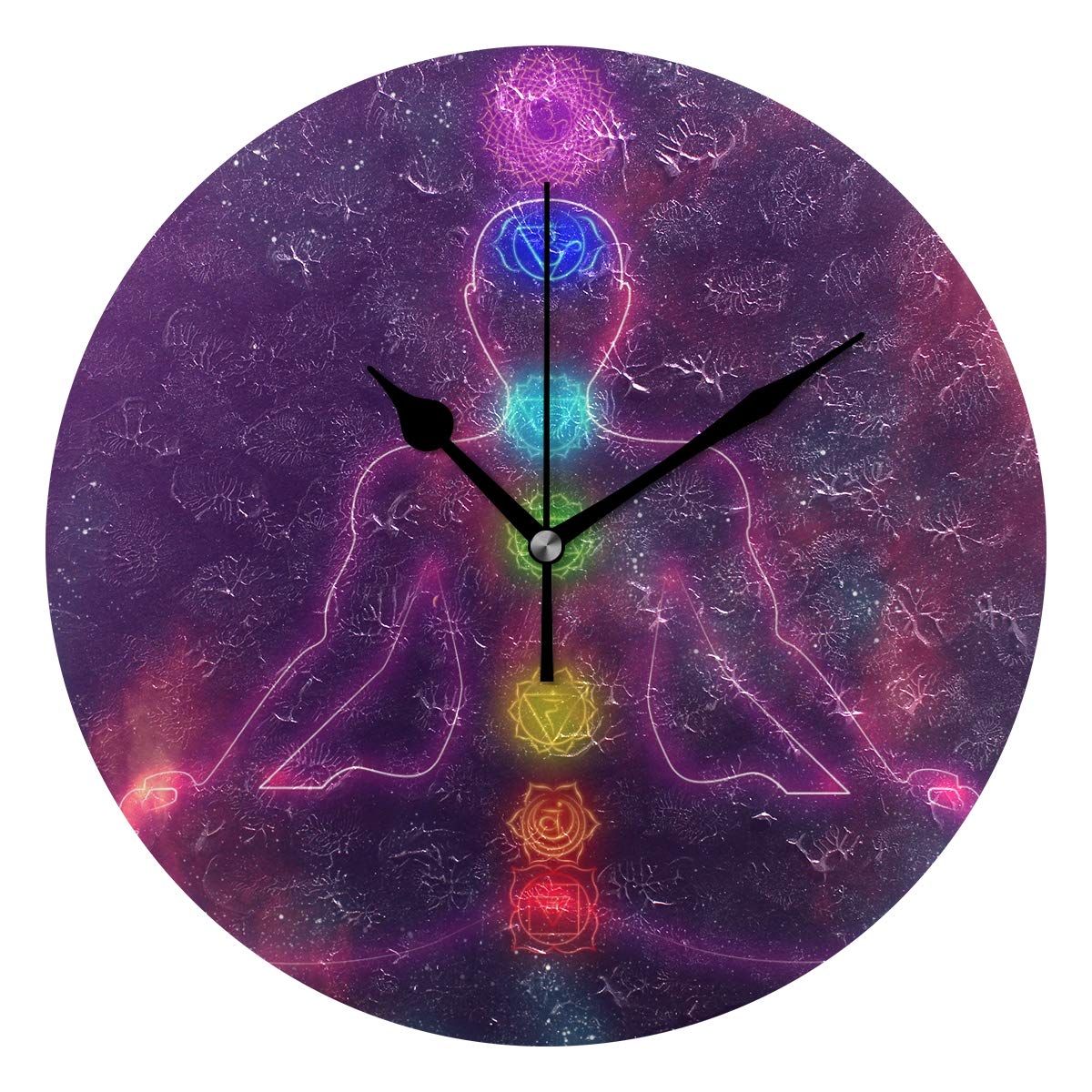 OROLOGIO DA PARETE in vetro 30x60 Silenzioso Quarzo Soggiorno Vecchia