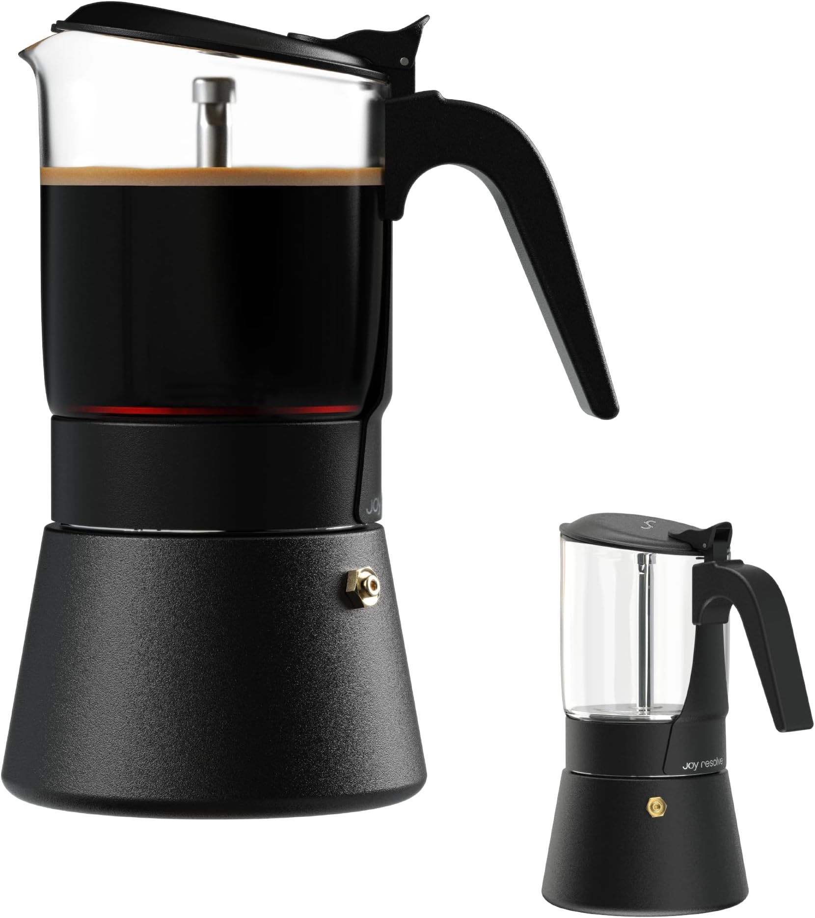 Clear Brew Glass Moka Pot (240ml)
