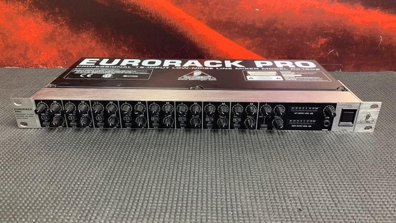 Behringer EURO RACK RX1602 Mixer Musical Instruments