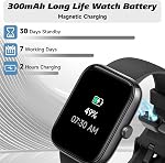 Smart Watch for Men Women with Bluetooth Call, Alexa Built-in, Heart Rate & Sleep Monitor, 1.83" DIY Dial Fitness Watch with 100+ Sport Modes, IP68 Waterproof, Compatible with Android iOS