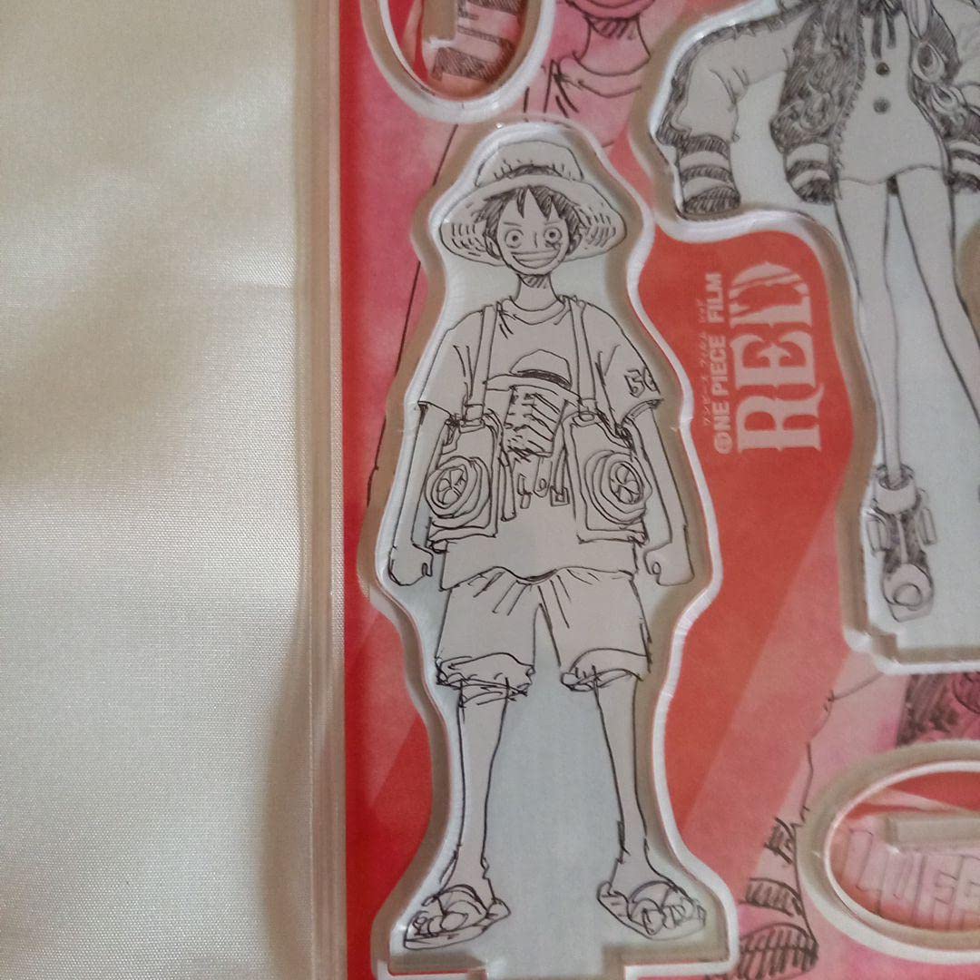 Amazon.co.jp: 映画ONE PIECE FILM RED 公式ウタ、ルフィアクリル