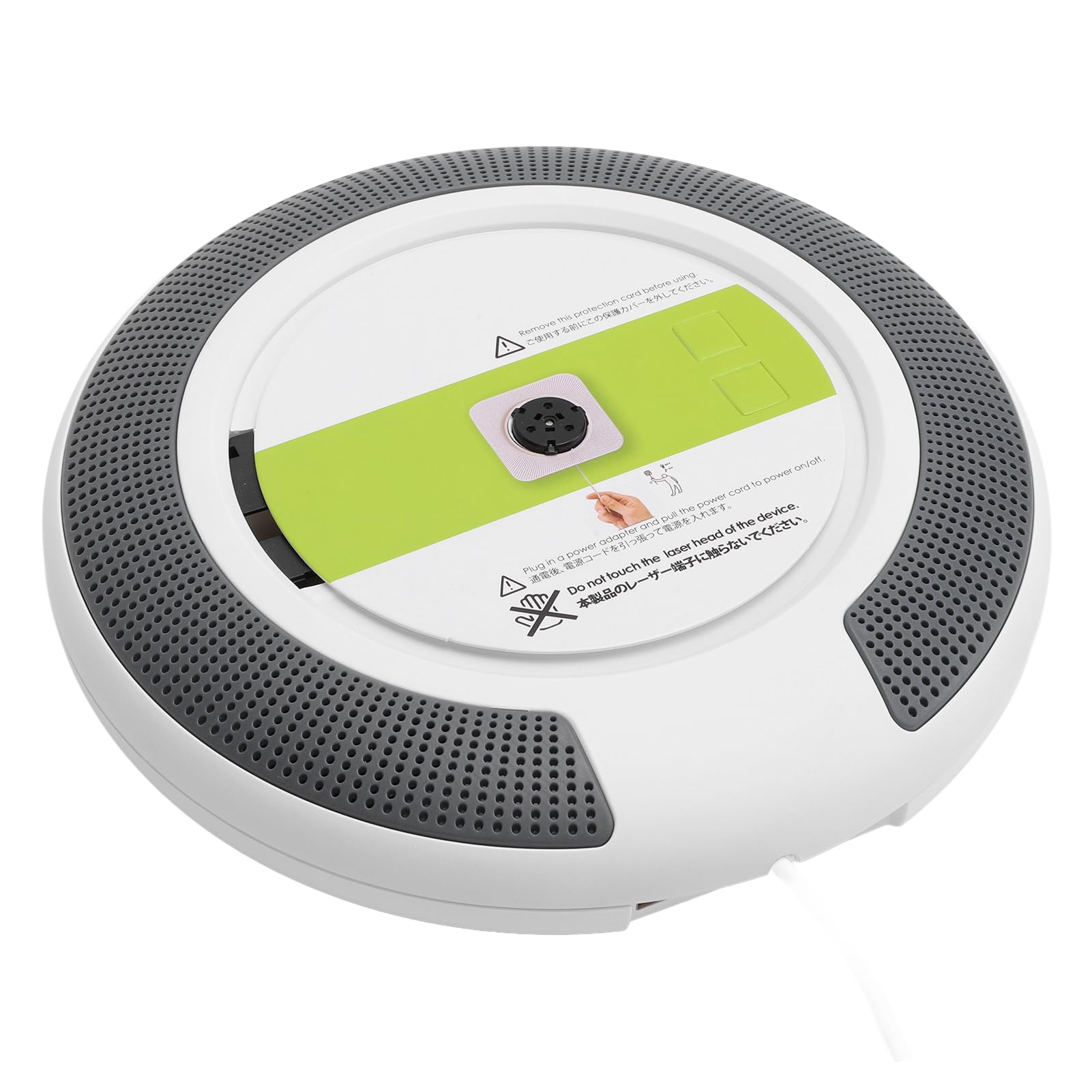 Lettore CD 5.0 Montabile a Parete, Lettore CD Portatile con Telecomando, Prese USB e per Cuffie, Interruttore Timer, Ideale per Bambini, Anziani, Genitori e Amici, ecc.