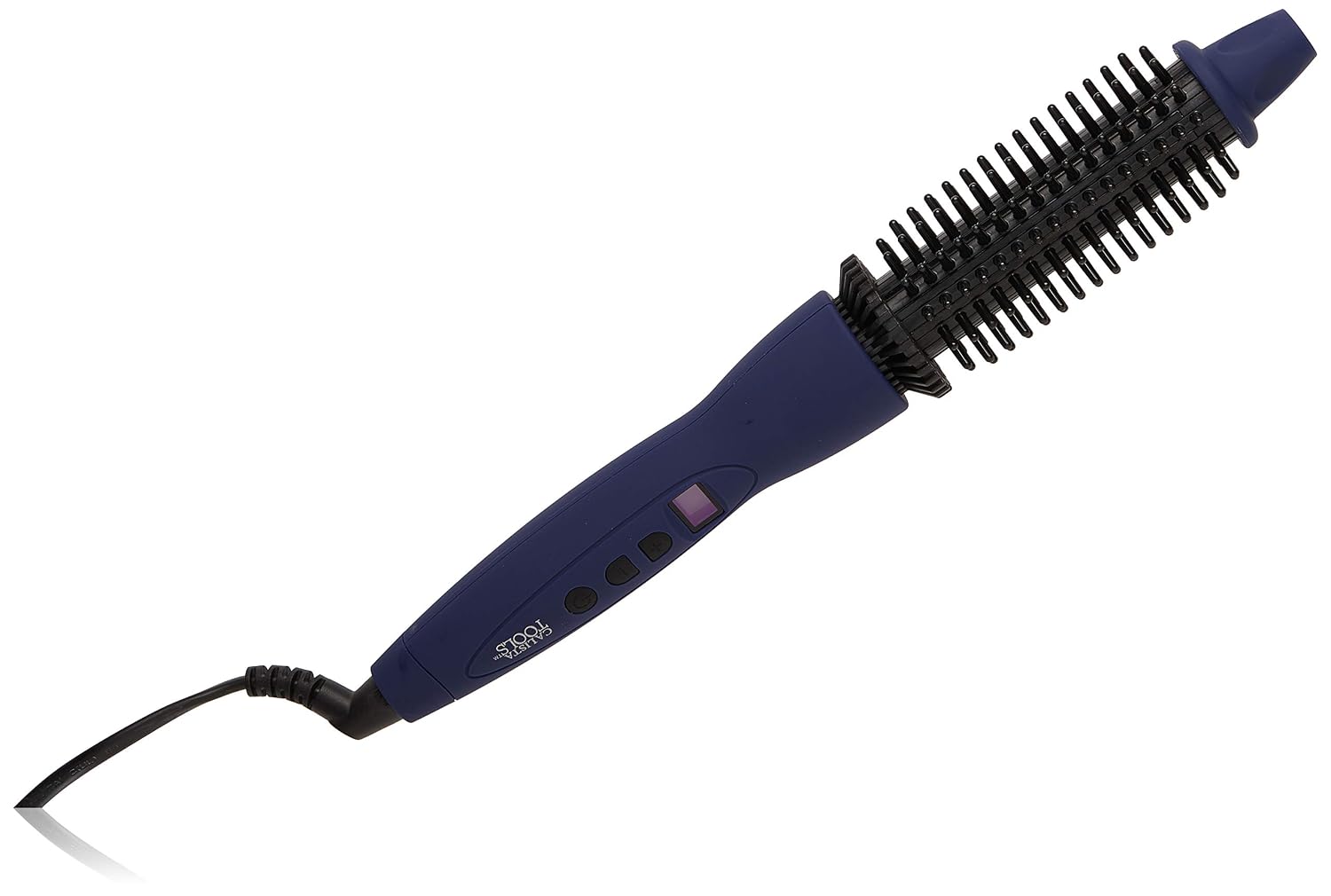 calista Tools Pro Grip Digital Temp Control Ionic Round Hot Brush with Bag