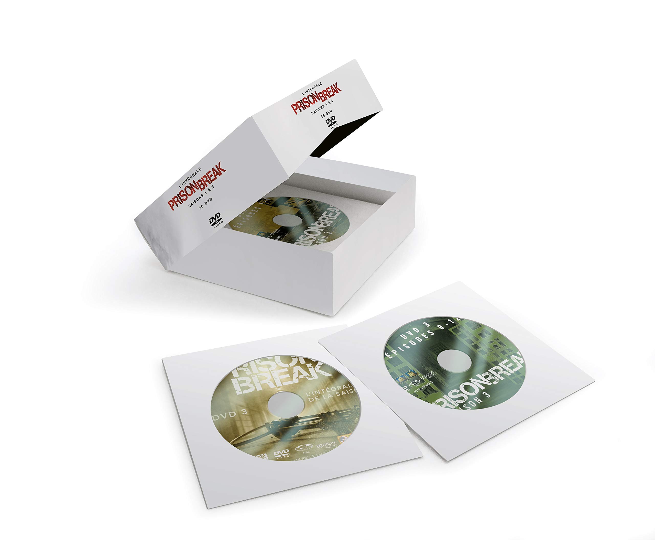 Prison Break - L'intégrale des saisons 1 à 5 [Édition Cube Box]