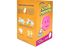 Scrub Mommy Dual-Sided Dish Sponges for Scrubbing Away Messes