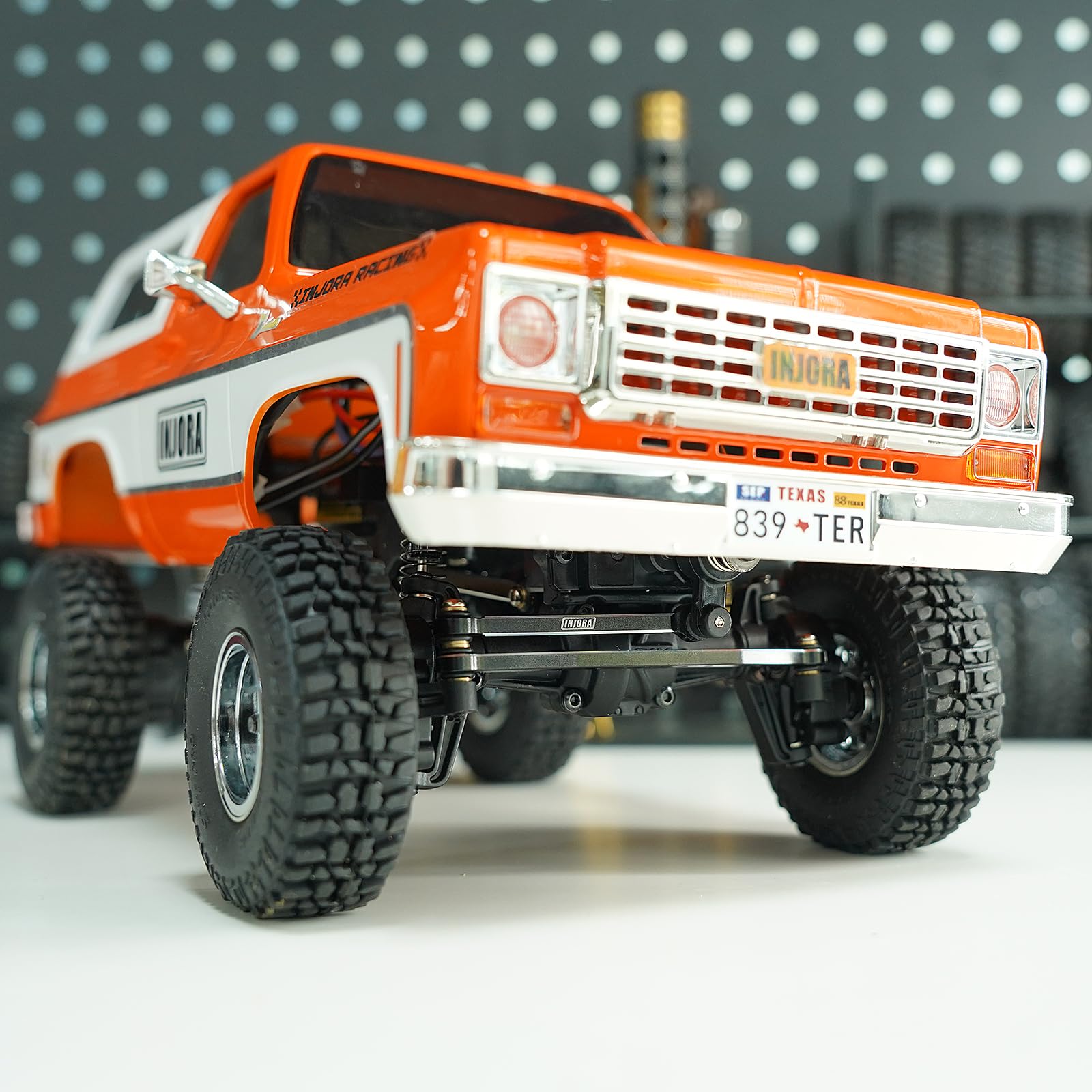 INJORA Biellettes De Direction En Laiton Pour FMS FCX24 Et FCX18 - Power Wagon Mud Racer 1/24 - Pièce De Tuning Et Upgrade LC80 Upgrades INJORA Biellettes De Direction En Laiton Pour FMS FCX24 Et FCX18 - Power Wagon Mud Racer 1/24 - Pièce De Tuning Et Upgrade LC80 Upgrades