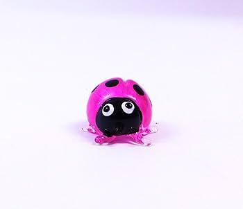 Amazon.co.jp: ガラス 雑貨 てんとう虫 手作りガラス細工