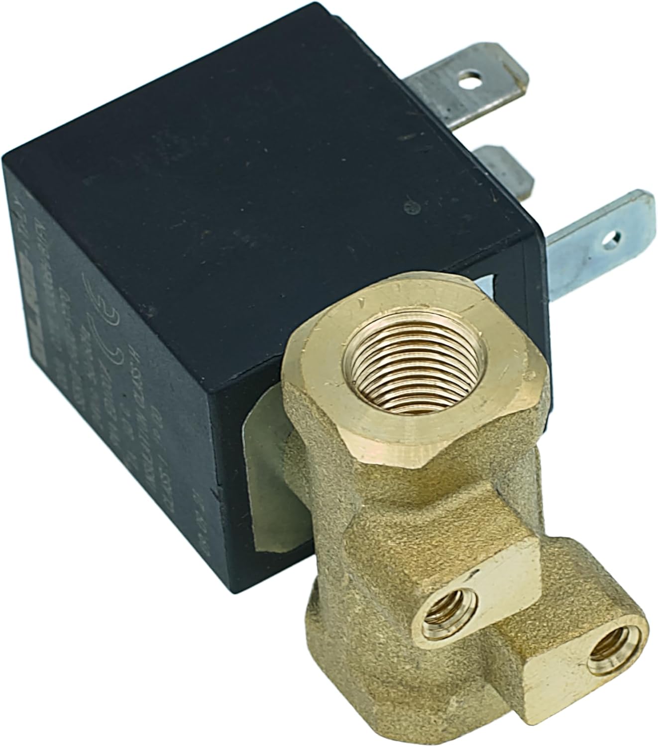 MacMaxe 5946 24V DC 2/2-Way 1/8-Inch Solenoid Valve – Replacement Part for Espresso Machines & Coffee Makers – Durable, High-Performance Flow Control Valve