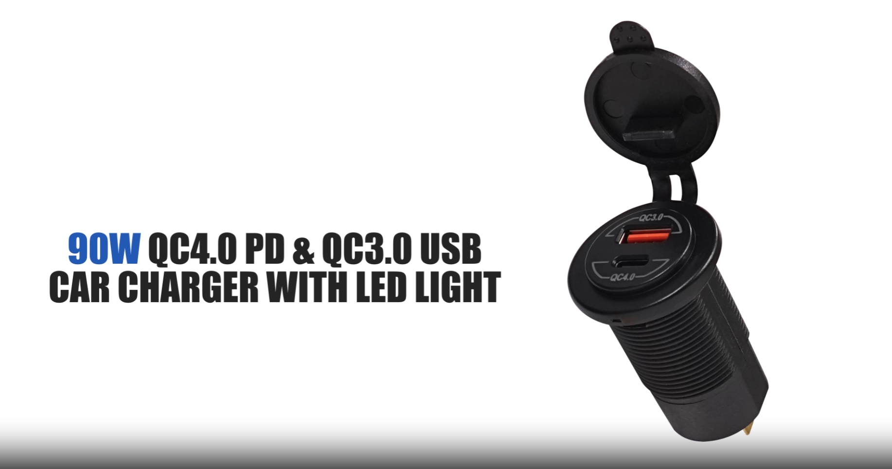 Amazon.com: 12V USB Outlet - 90W(Max) Dual Ports QC4.0 PD