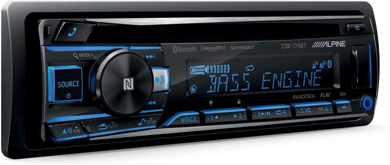 گیرنده CD Alpine CDE-175BT با NFC