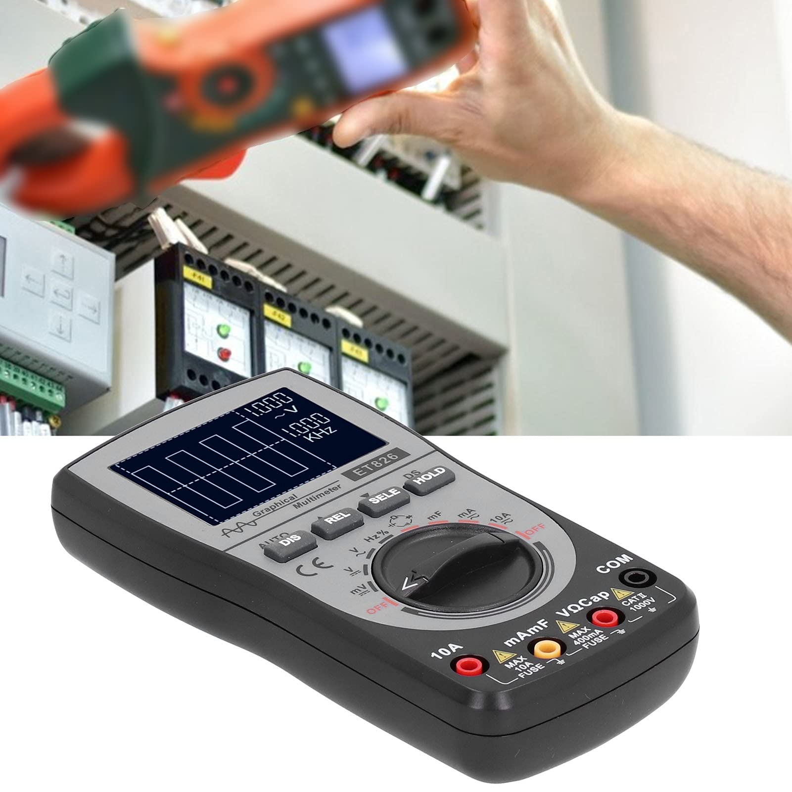 イー・エム・エー SR-DP02 Amazon.com: Oscilloscope Multimeter 2 in 1 50Msps 2.4 Inch
