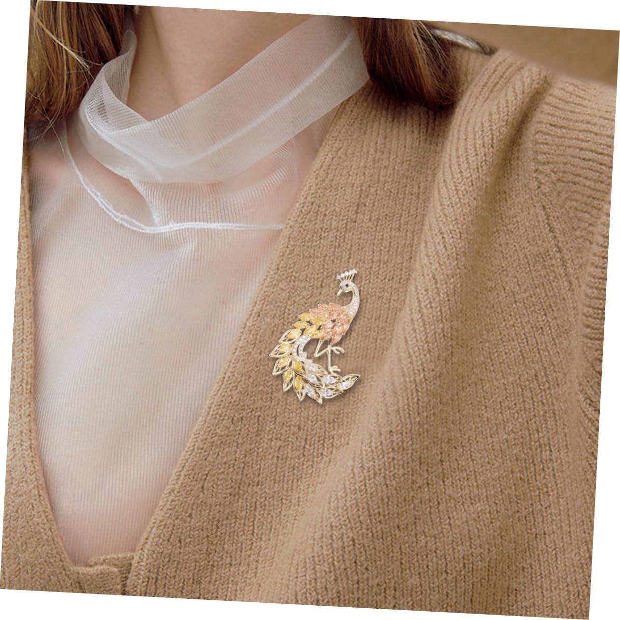 3stücke Premium Frauen Brosche Mit Buntem Kristallstein Kreative Anstecknadel Für Hochzeiten Partys Und Besondere Anlässe Eleganter Schmuck Für Damen