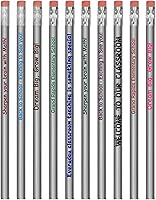 Vista 14 de Paquete de 144 bolígrafos 911, lápices personalizados, lápiz redondo de madera #2 con plomo HB2, impreso con tu logotipo y texto, el mejor incentivo