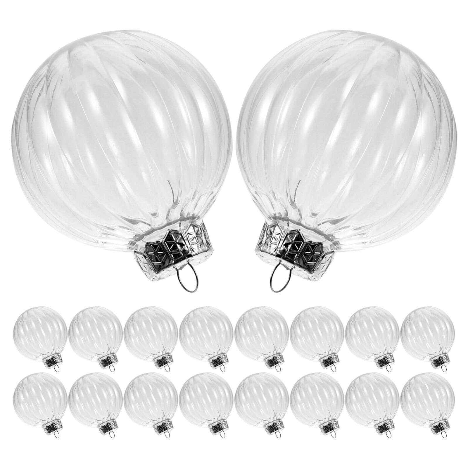 ABOOFAN 20piezas Adornos Navideños De Bola Rellena Bolas Colgantes para Árbol Decoración De Navidad