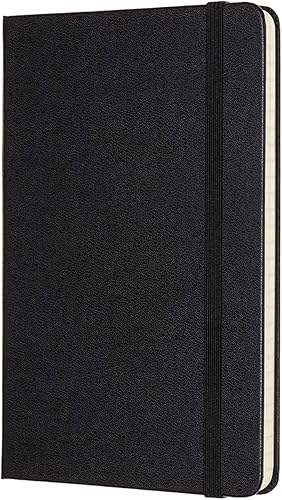 Miniatura 3 de Moleskine - Cuaderno, mediano, a rayas, negro, tapa dura (4.5 x 7)
