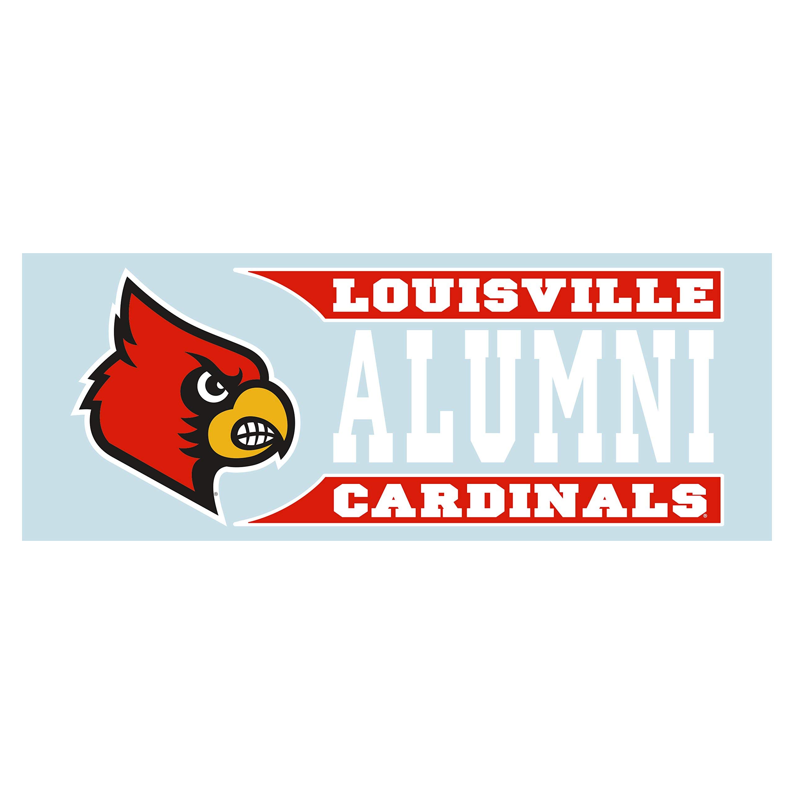 Louisville NCAA Cardinals Set of 6 Removable Wall Decal Louisville NCAA Cardinals Set of 6 Removable Wall Decal