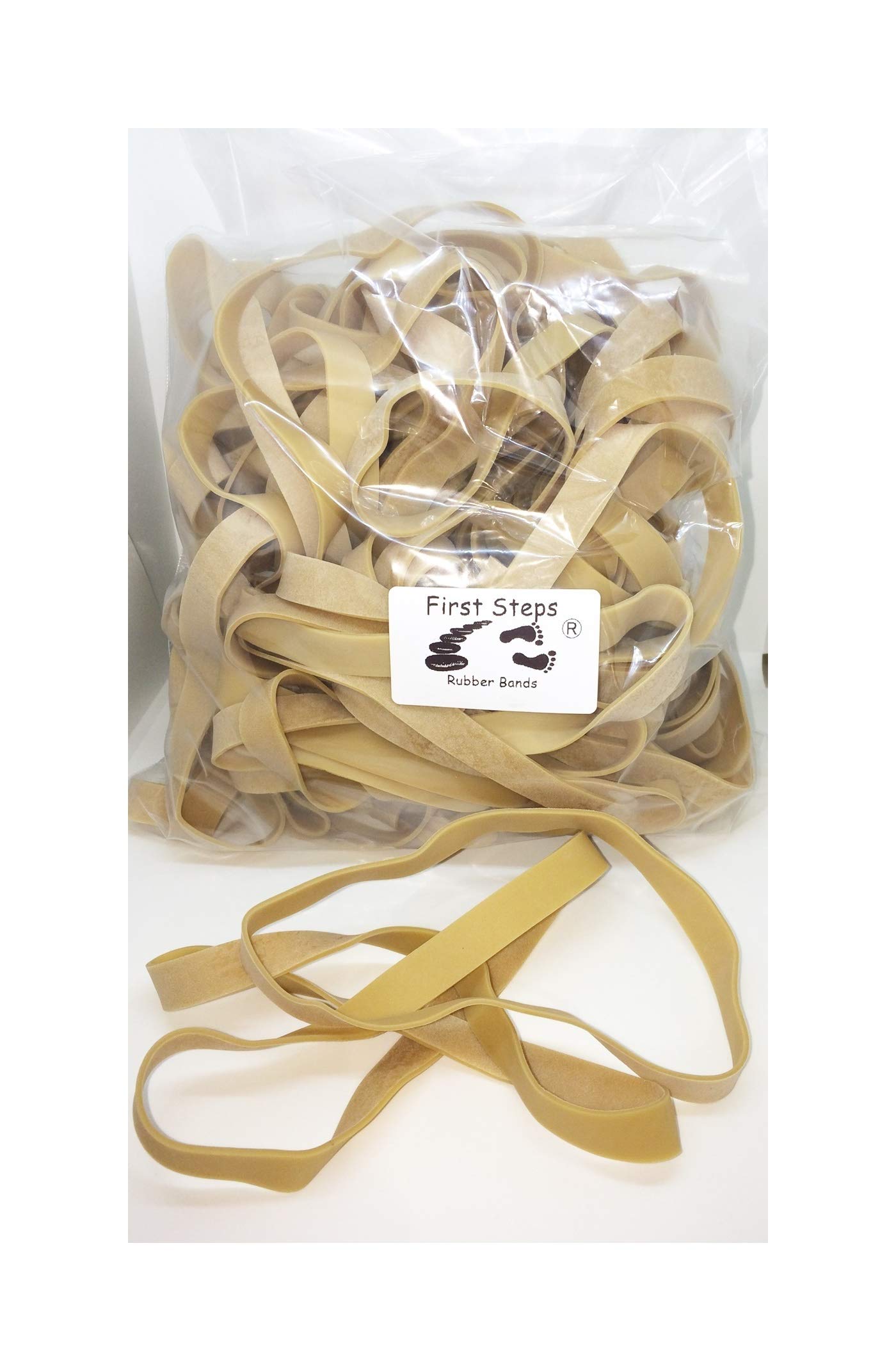 50 x Large Strong Thick 6" x 1/2" Rubber Elastic Bands No.89 152.4mm x 12.7mm