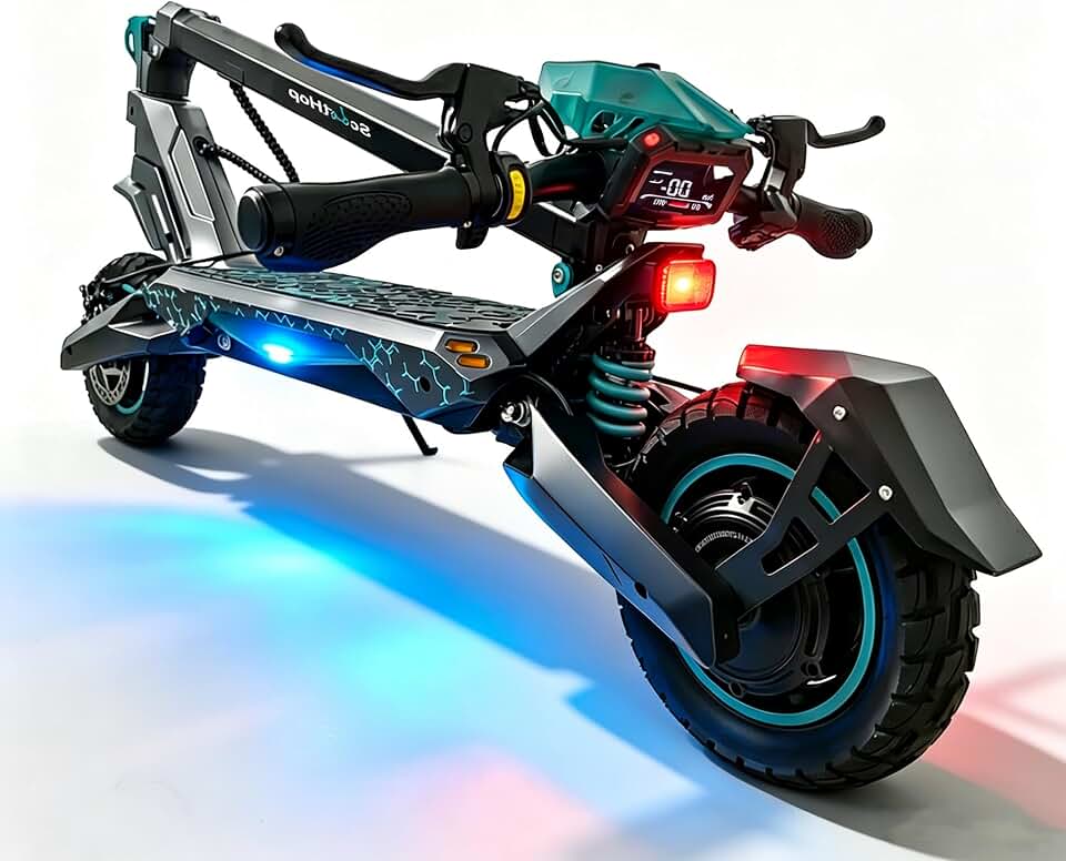 Electric Scooter for Adultsr, Dual Brakes Suspension,10-inch Tyres, Foldable Commuter Electric Scooter,Top Speed 25–35 Mph, Range 24–35 Miles, Maximum Load Capacity 331 Lbs