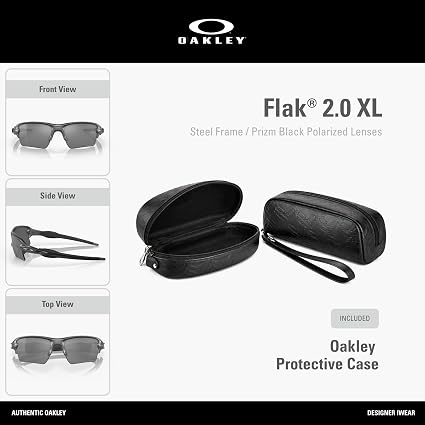 Amazon.co.jp: Oakley Sunglasses 0OO9188 FLAK 2.0 XL Unisex Adult