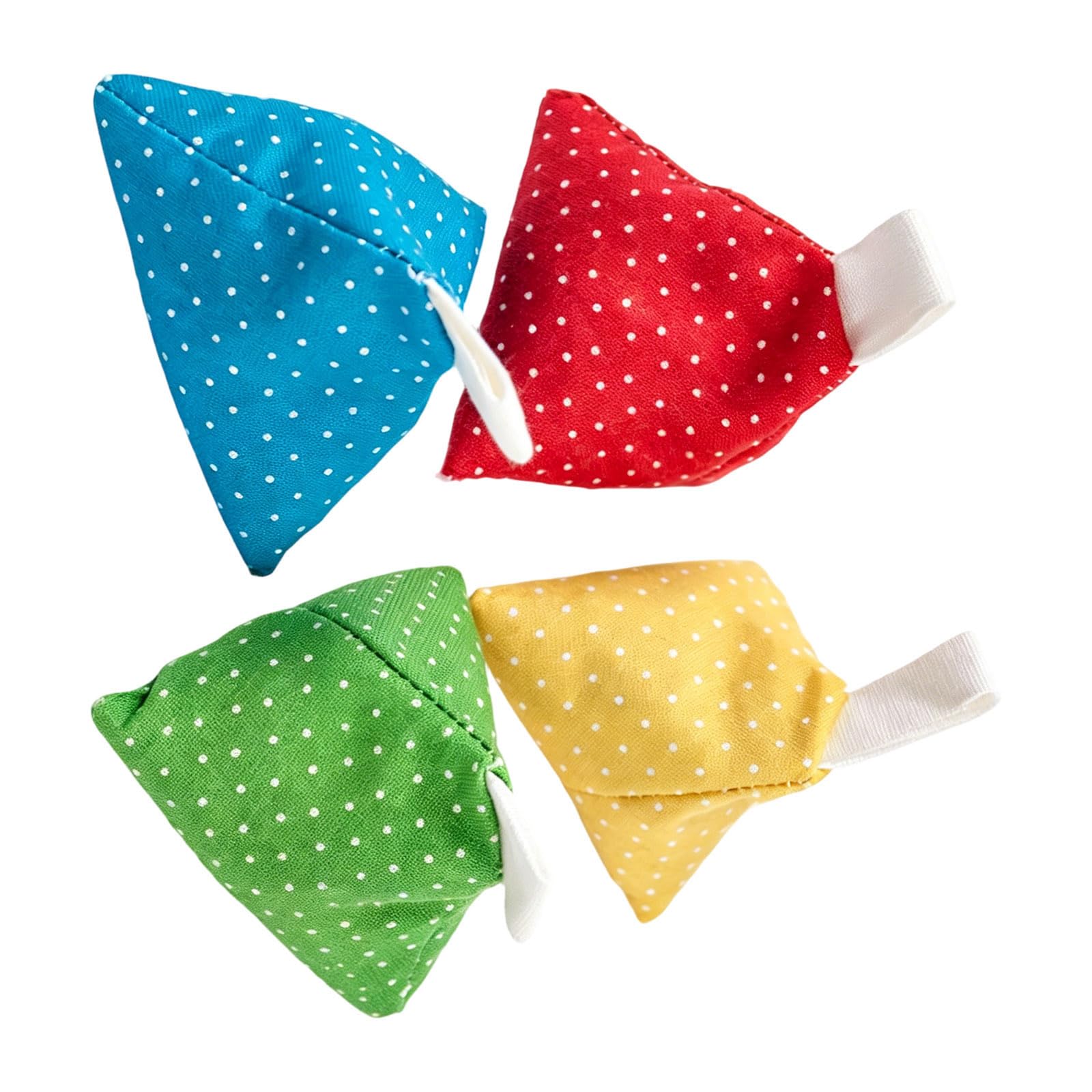 CAZSTYK 4Pcs Triangular Sewing Tool with Bright Dot for Fabric Fixing Sewing Pressers