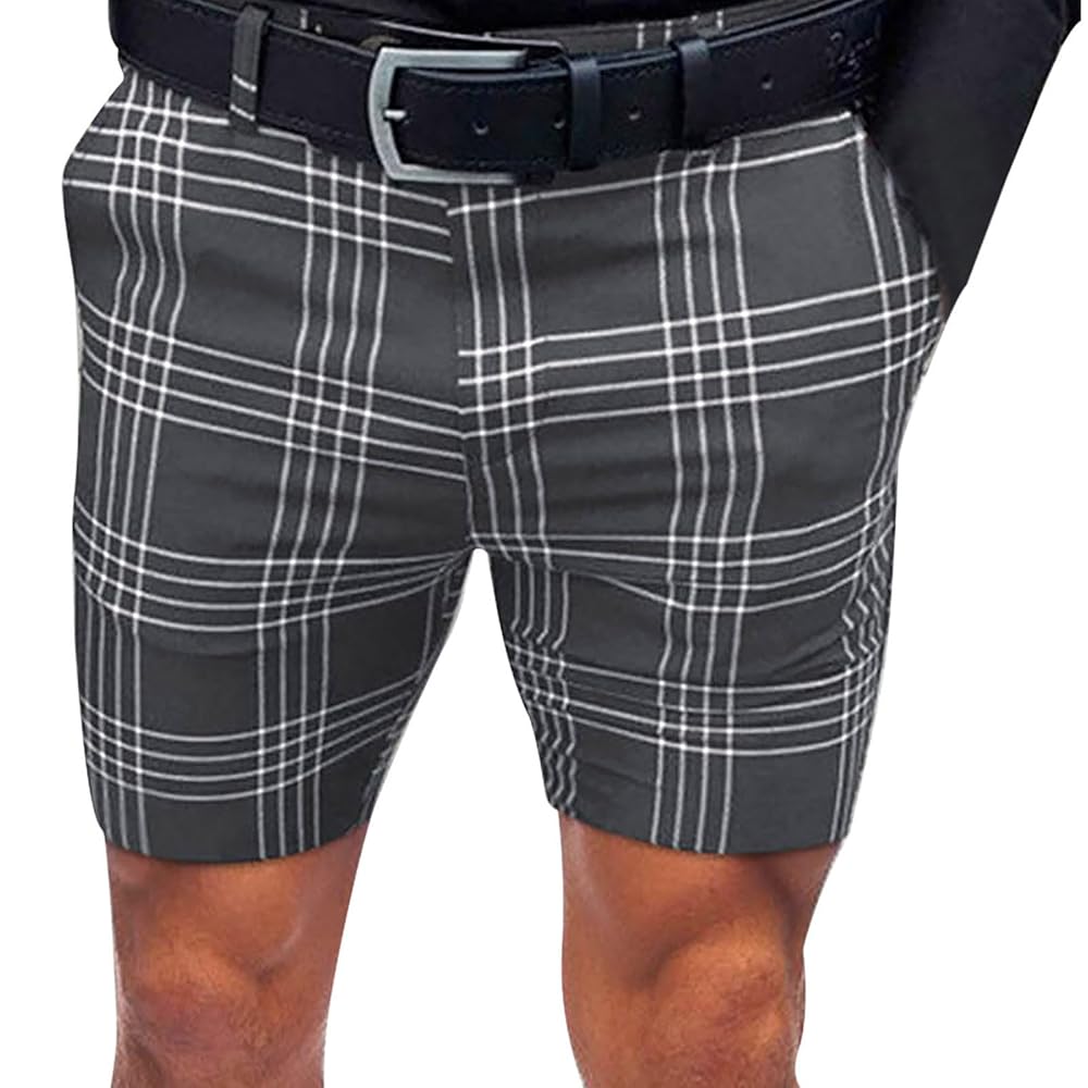 メンズウェア BRIEFING STRETCH DOBBY DRESS SHORT PANTS Mens Plaid Shorts Stretch Chino Dress Shorts Bussiness