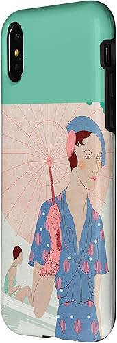 Miniatura 5 de iPhone 11 Pro Max Art Taste Beauty Leaves of Feminine Elegance Umbrella Lady Case