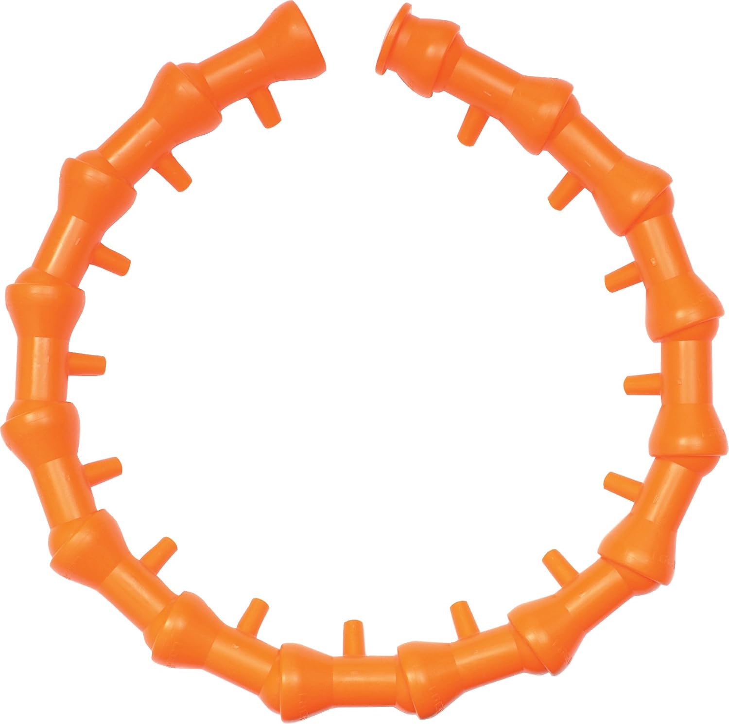 Loc-Line - 51837 Coolant Hose Circle Flow Nozzle Kit, 16 Piece, 1/2" Hose ID