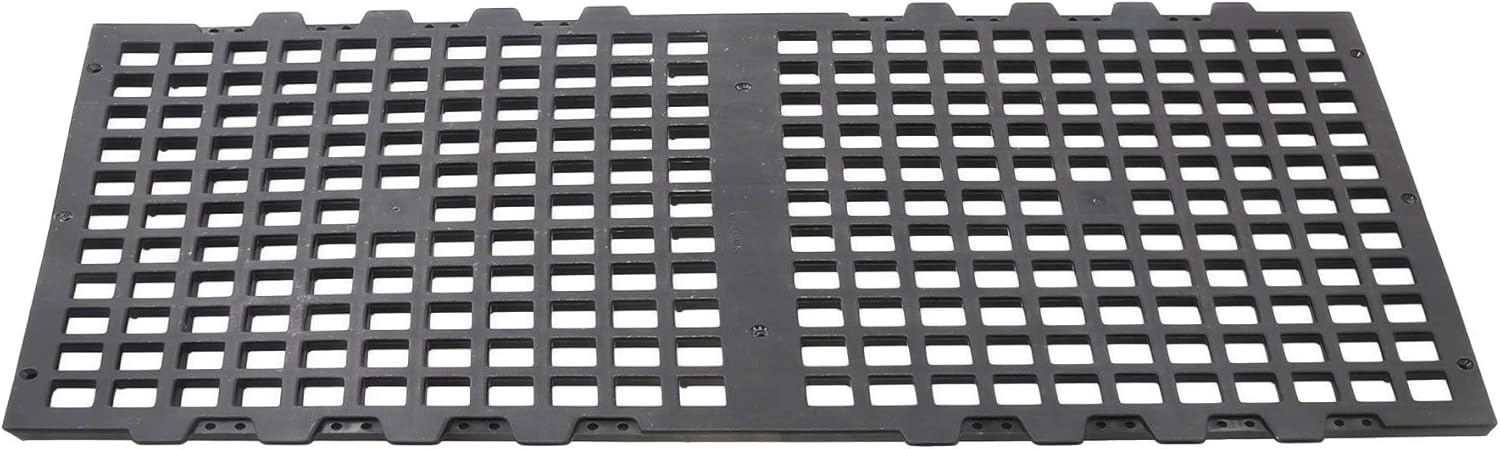 Jiggly Greenhouse® 1 1/2′ x 3′ Black Plastic Bench Top Panel for Greenhouses | Greenhouse Workbench Kit | Top Plastic Panels Only (Pack of 5)