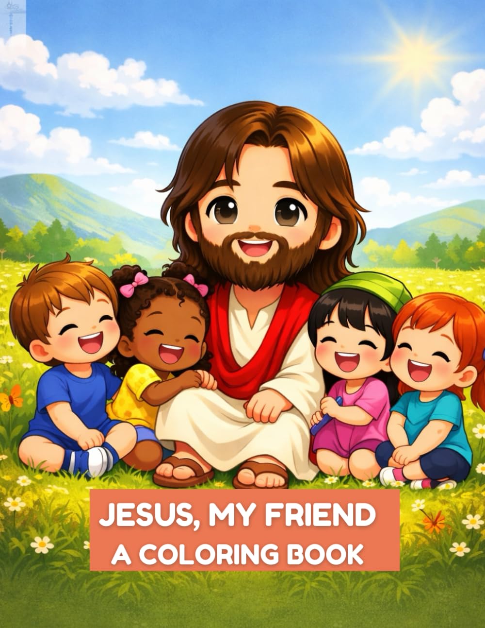 Jesus, My Friend: Coloring Book