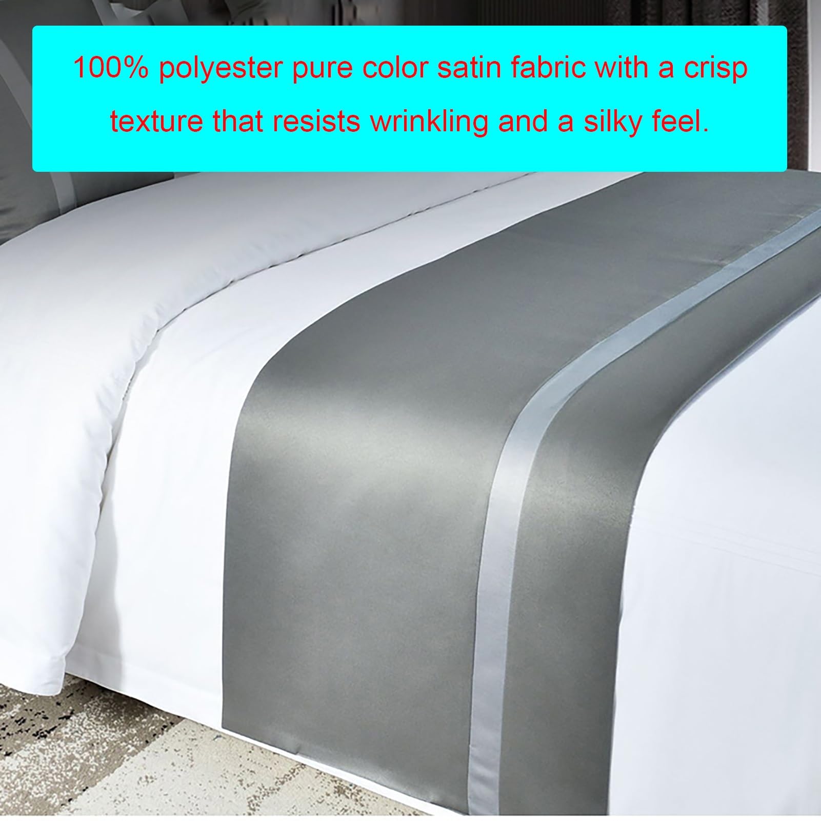 Tagesdecke Und Schal, Tagesdecke Schutzhülle, Tagesdecke Deko Tagesdecke, Schlafzimmer Hotel Hochzeitszimmer Bettschal(A,Pillowcase (50 * 50cm))