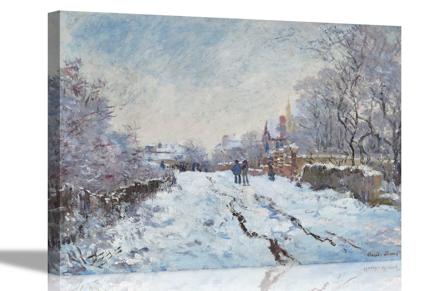 Quadro Ponte em Argenteuil - Claude Monet - - Quadros Fantásticos para personalizar e